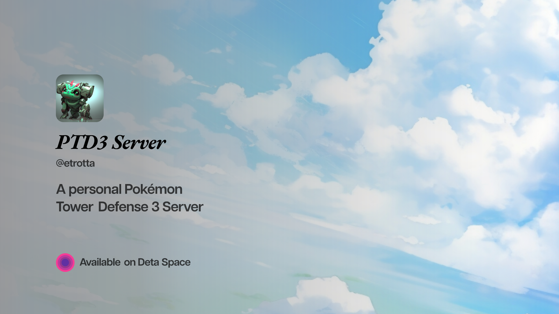 Pokemon Tower Defense (PTD) - Play Pokemon Tower Defense (PTD